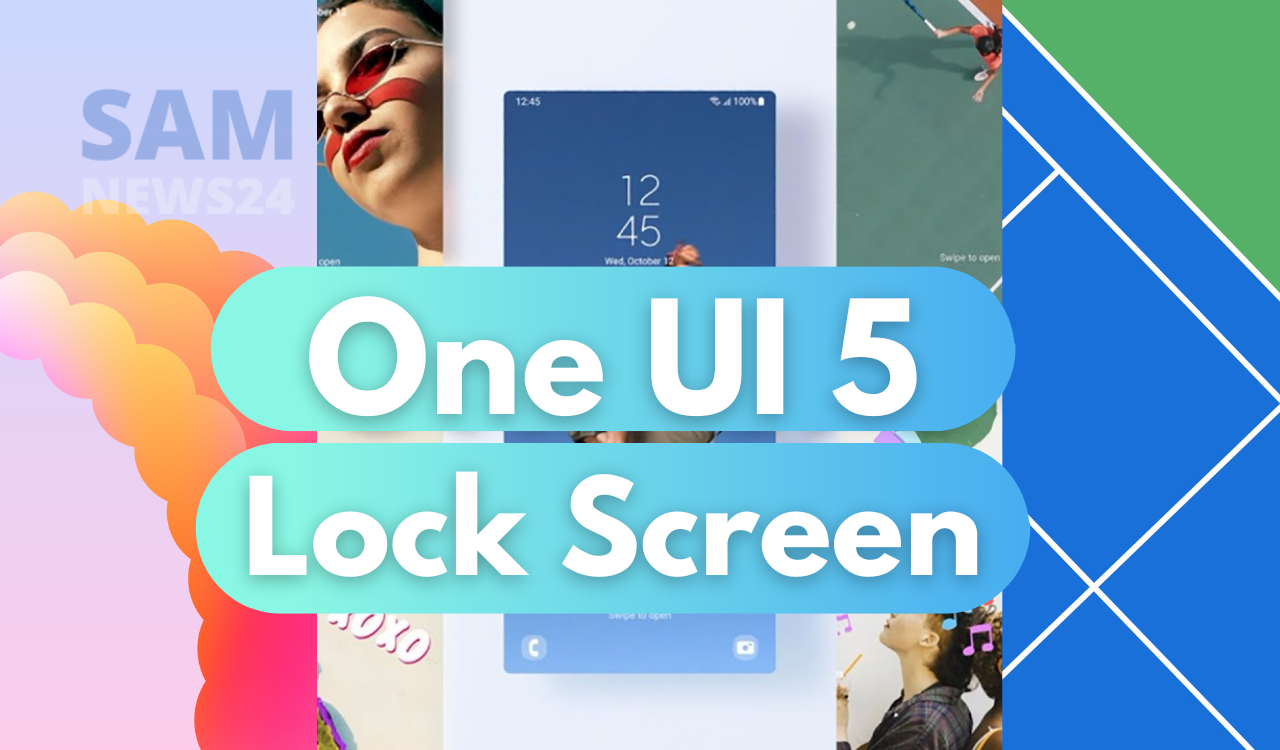 One UI 5 Explore the new Custom lock screen