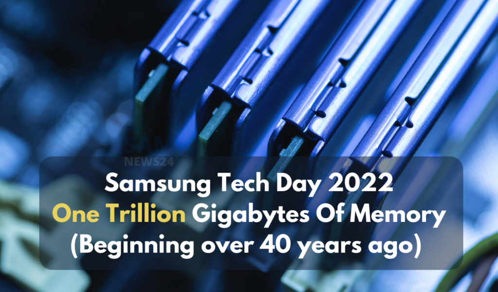 One trillion gigabytes memory Samsung made