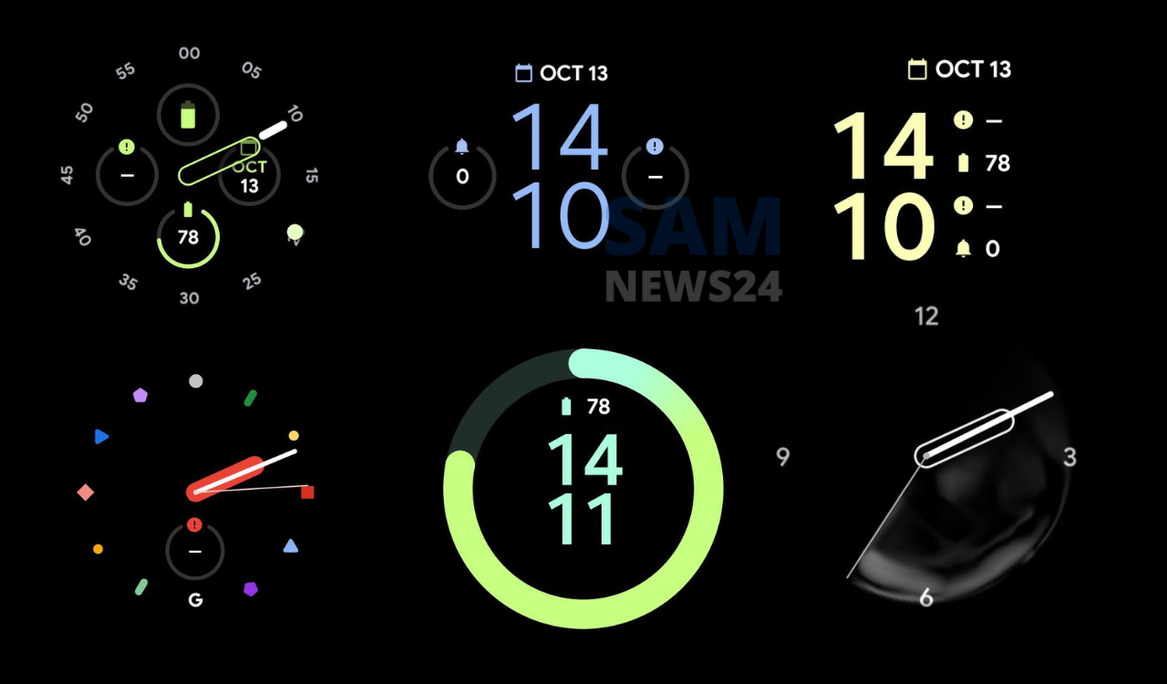 Pixel Watch face on your Samsung Wear OS 3 smartwatch (1)