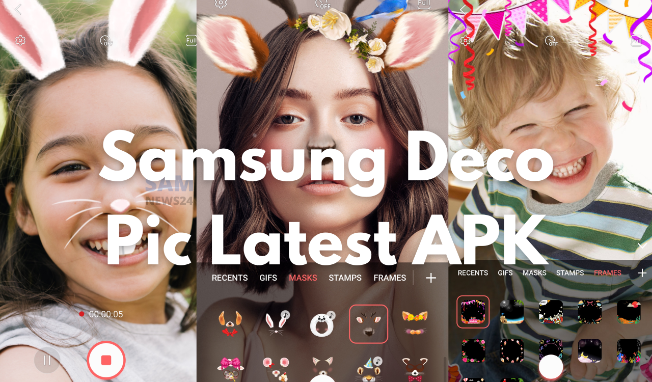 Samsung DECO Pic app update