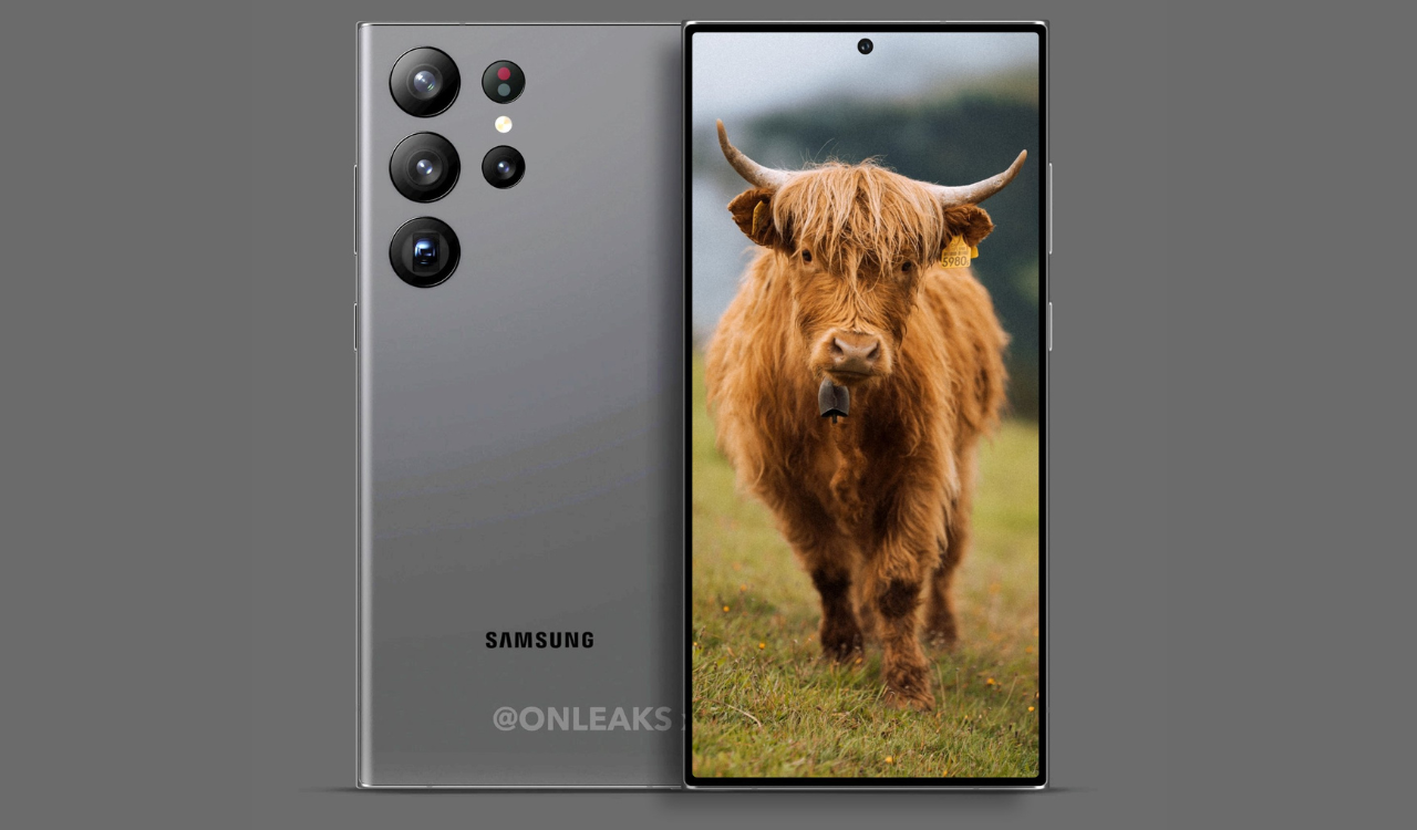 Samsung Galaxy S23 Ultra latest render shows bezel