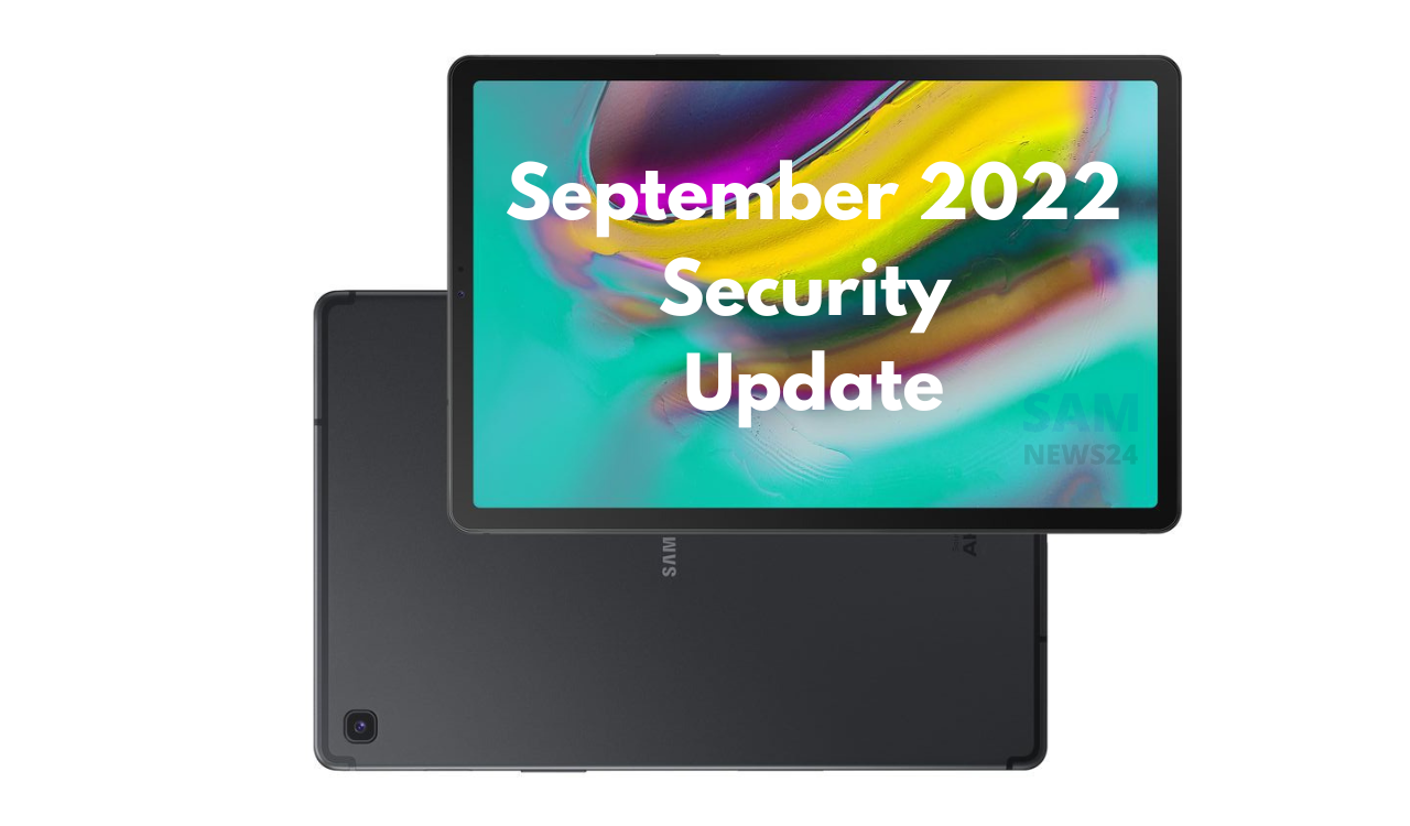 Samsung Galaxy Tab S5e getting September 2022 security update