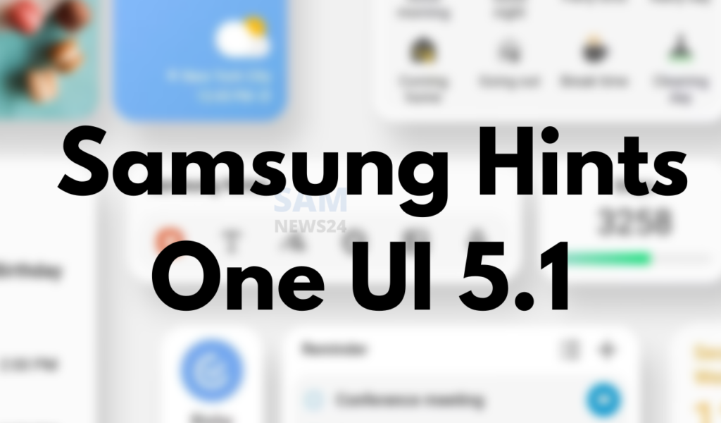Samsung hints One UI 5.1