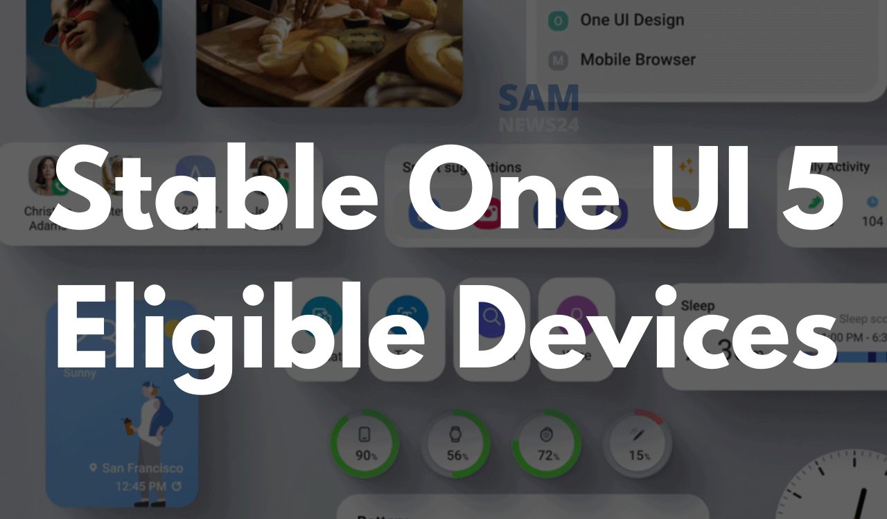 Stable One UI 5 Eligible Devices