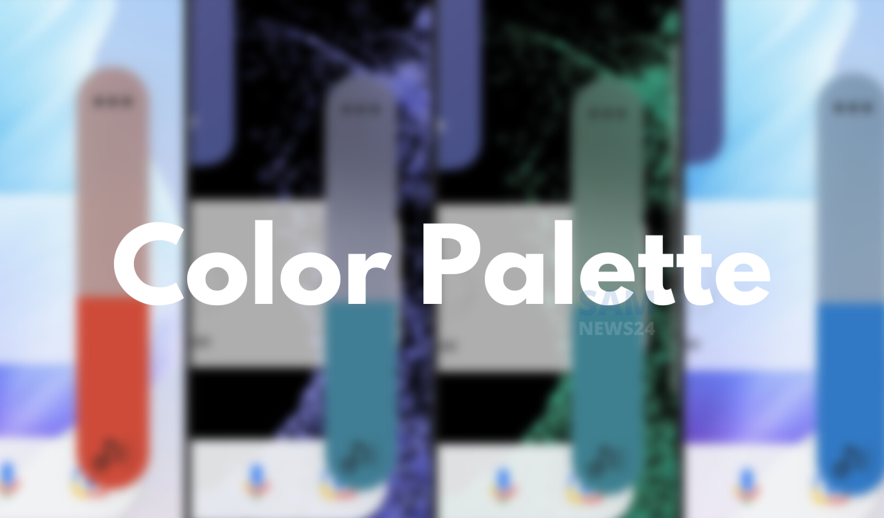 Change Color Palette on Samsung Tab
