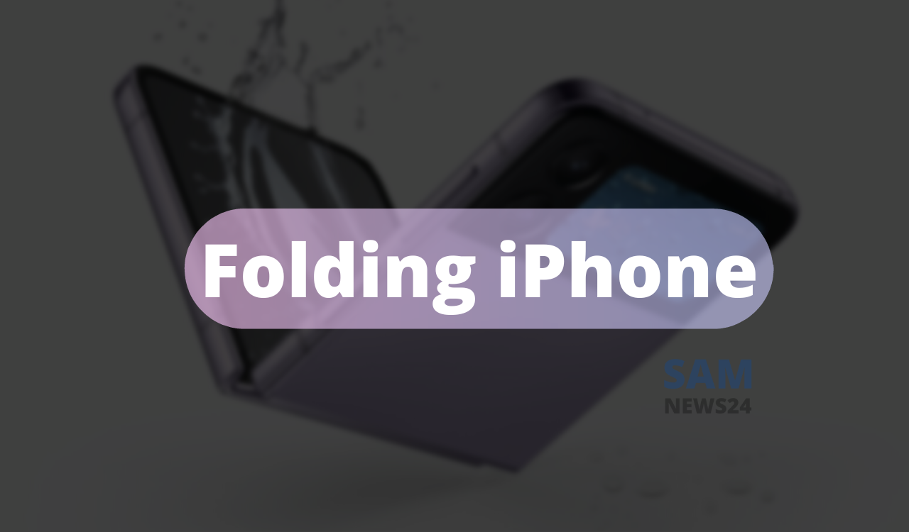 Folding iPhone