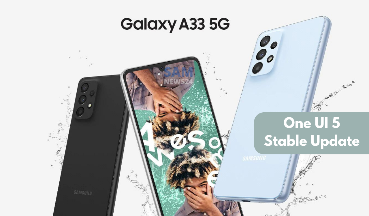 Galaxy A33 5G One UI 5