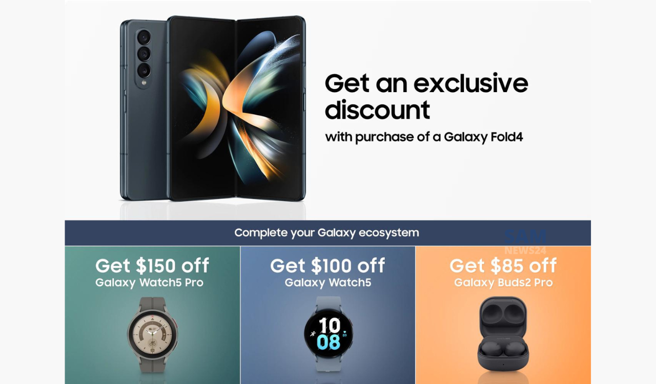 Galaxy Z Fold 4 Black Friday deal
