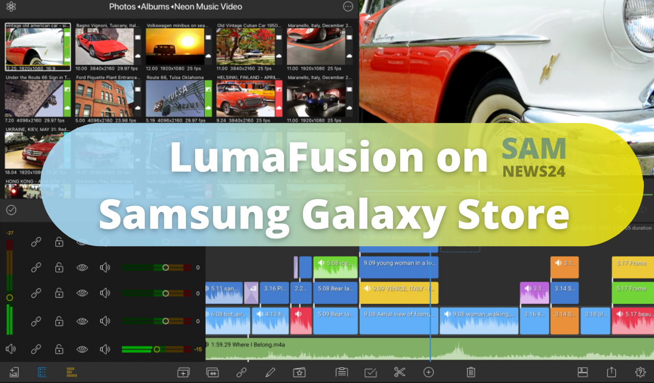 LumaFusion on Samsung Galaxy Store