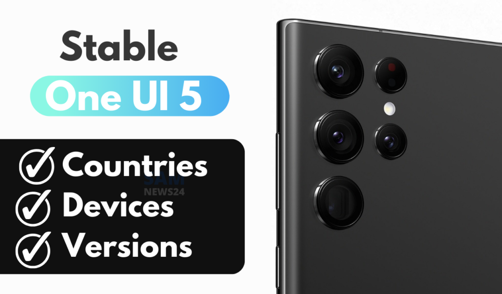 Samsung One UI 5 Stable Update Status