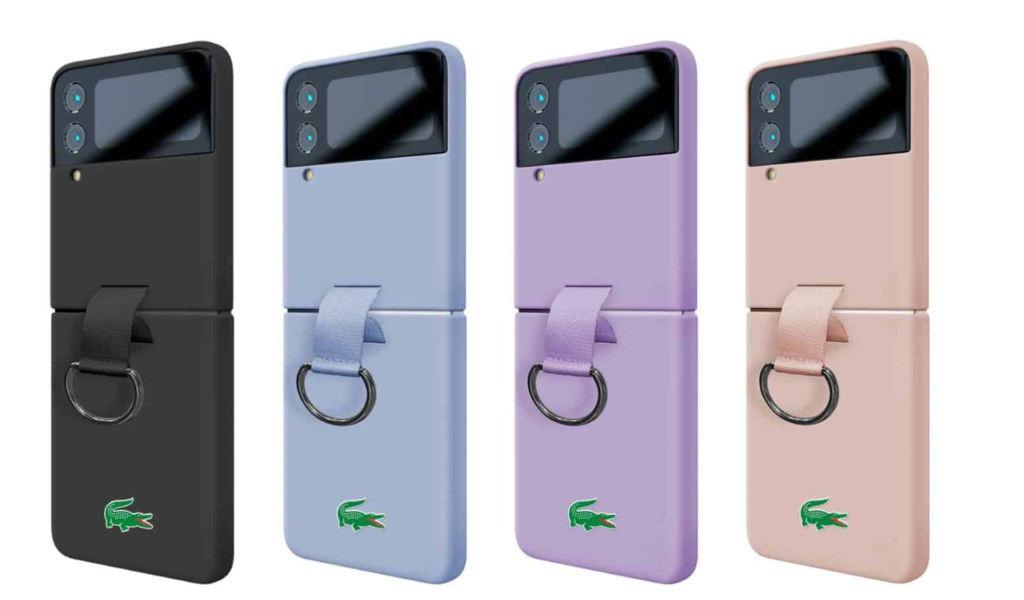 Samsung and Lacoste shake hands for new cases for Galaxy Z Flip 4