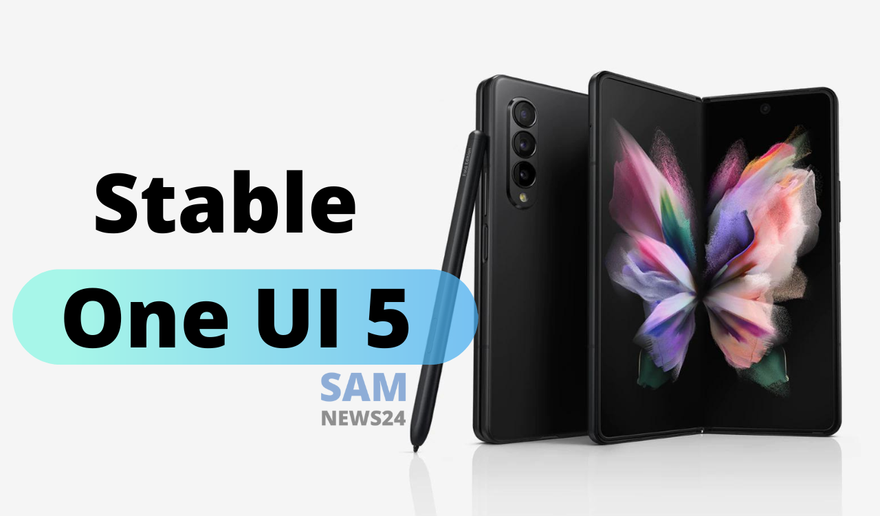 Stable One UI 5 update schedule for Galaxy Z series and Note Series in India