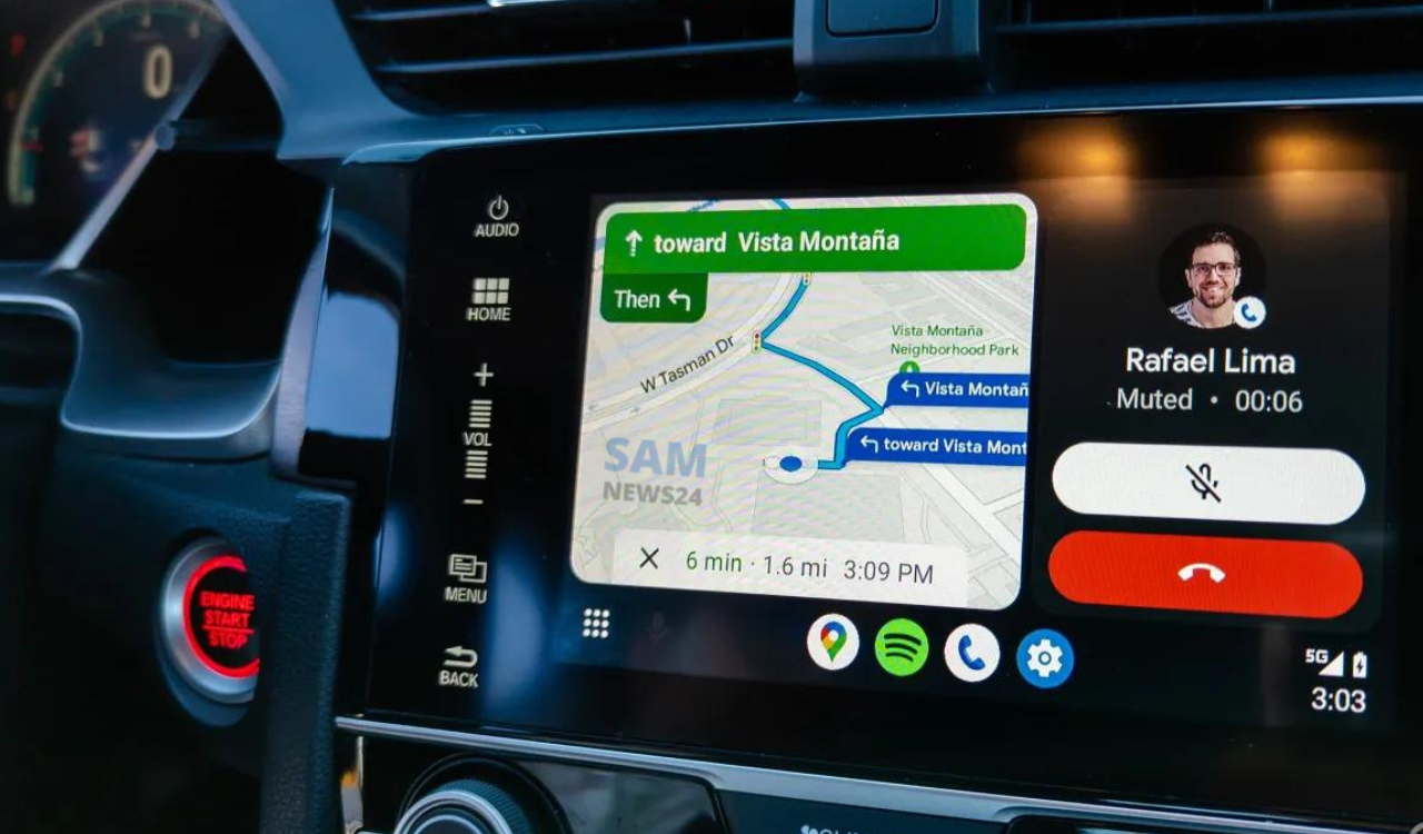 Android Auto redesign is now available on cars with rotary input