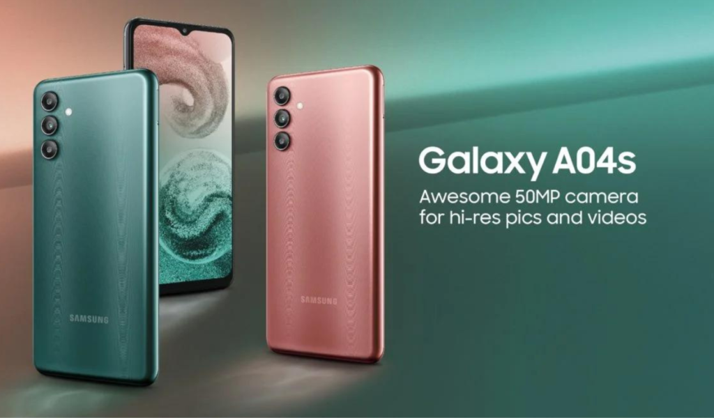 Galaxy A04s first major Android OS update