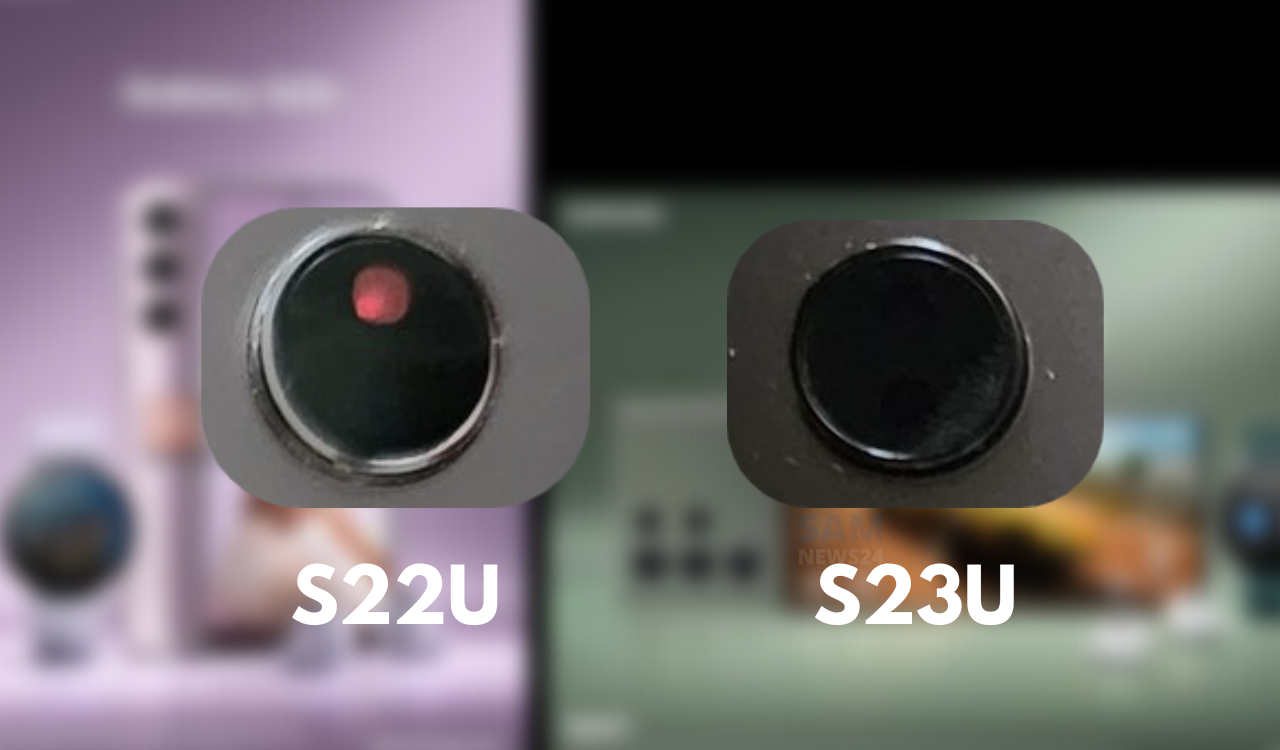 Galaxy S23 Ultra laser focus sensor IR emitter