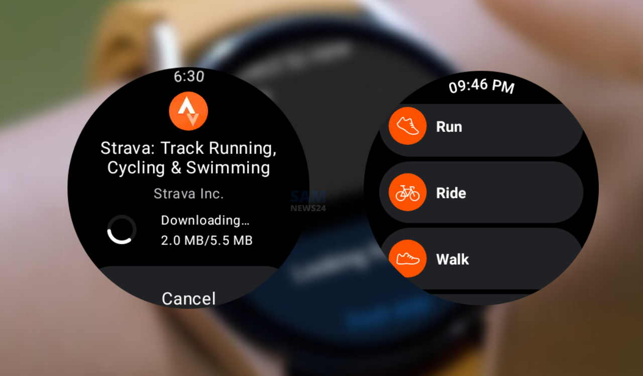 Steps to use Strava App on your Galaxy Watch 5 and 4