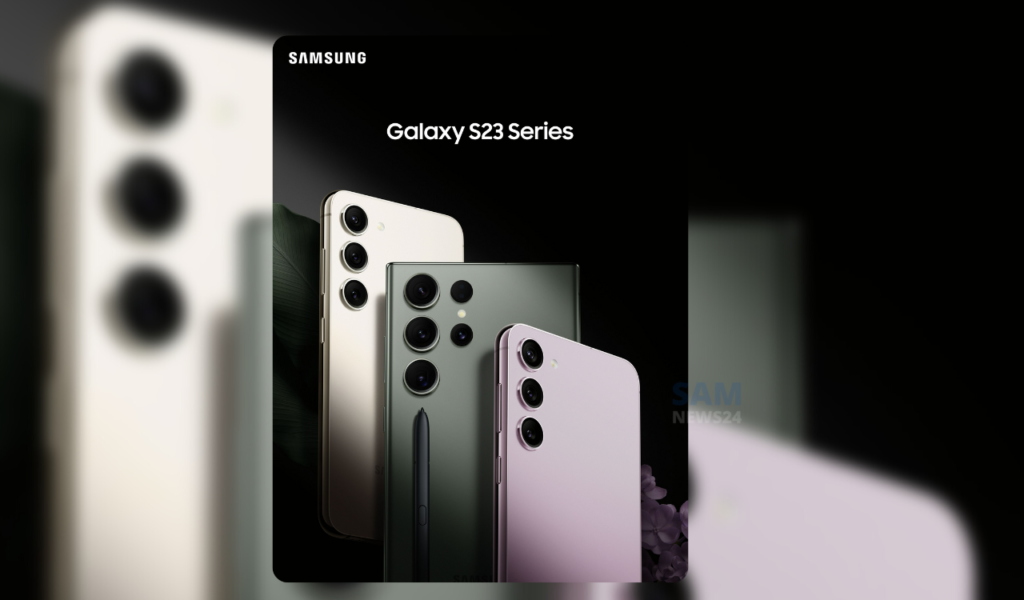 Another Galaxy S23 series marketing poster