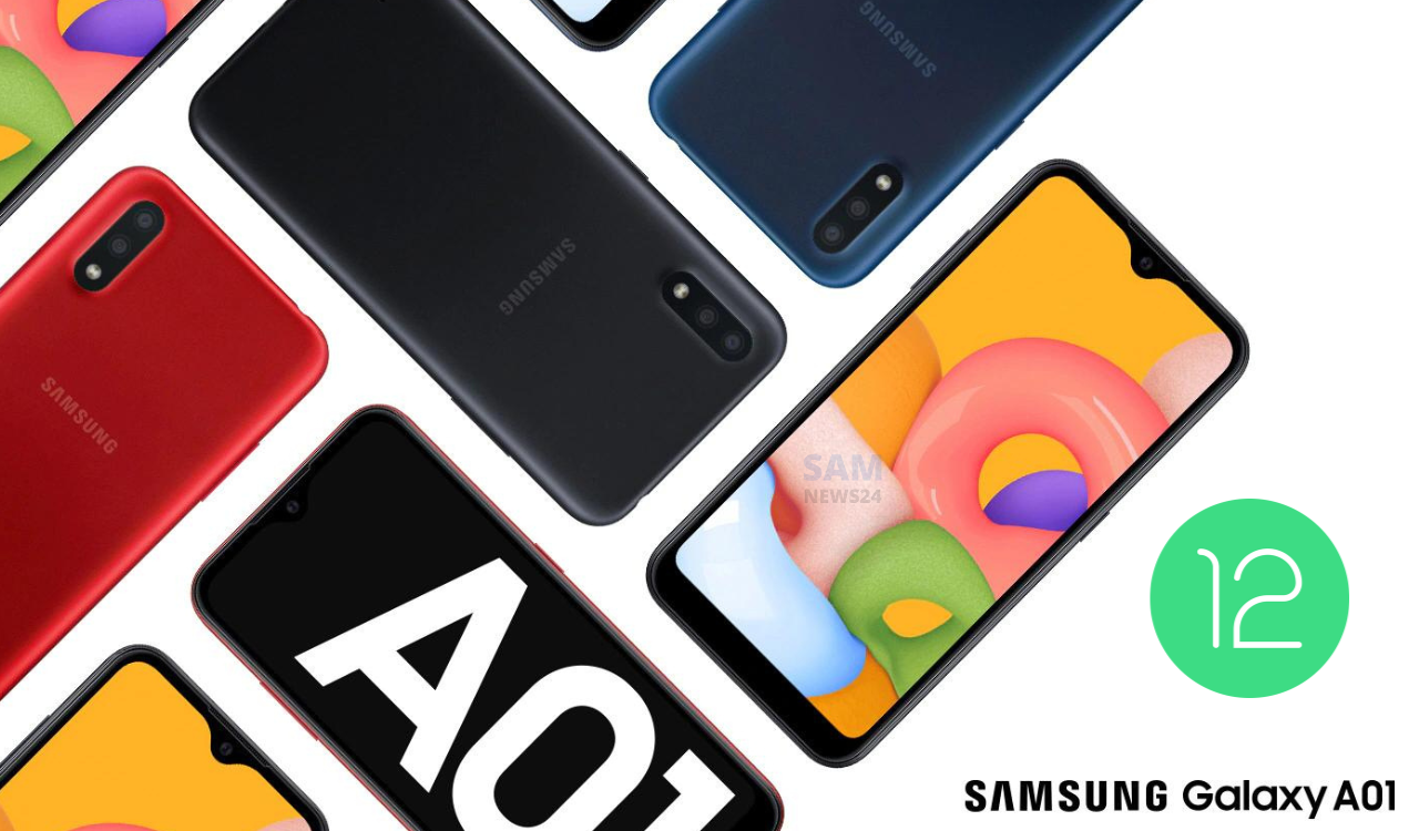 Galaxy A01 Android 12