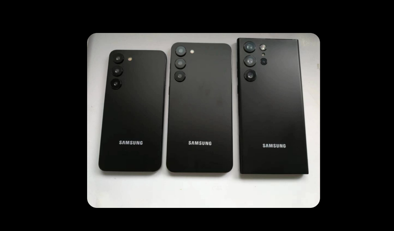 Galaxy S23 Series dummy units revealed sizes