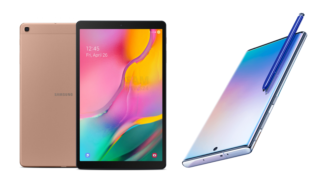 Galaxy Tab S5e and Note 10 Plus update