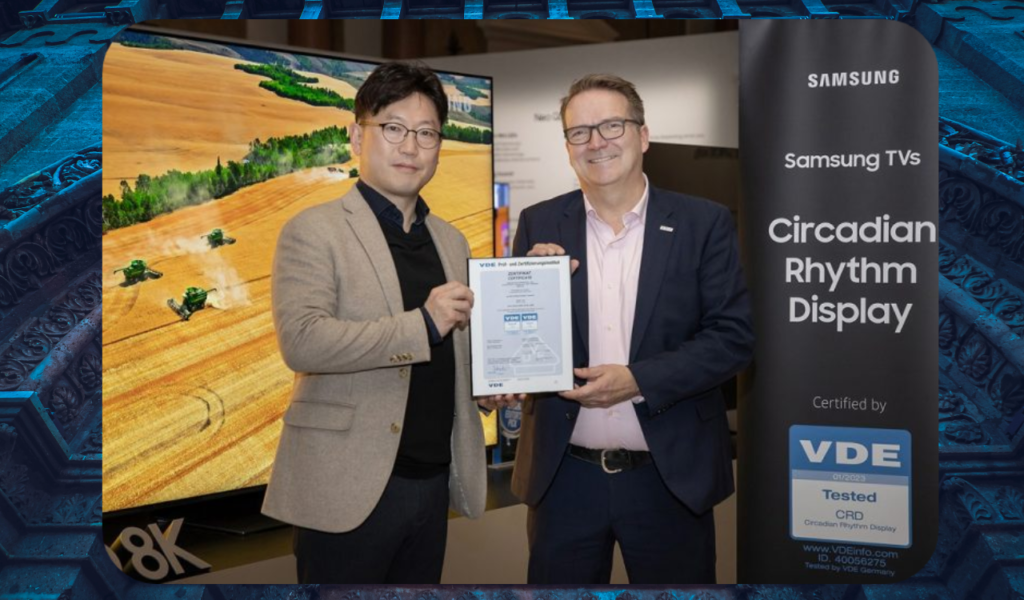 Samsung Neo QLED1 and Lifestyle TV2 gets the Circadian Rhythm Display certification from VDE
