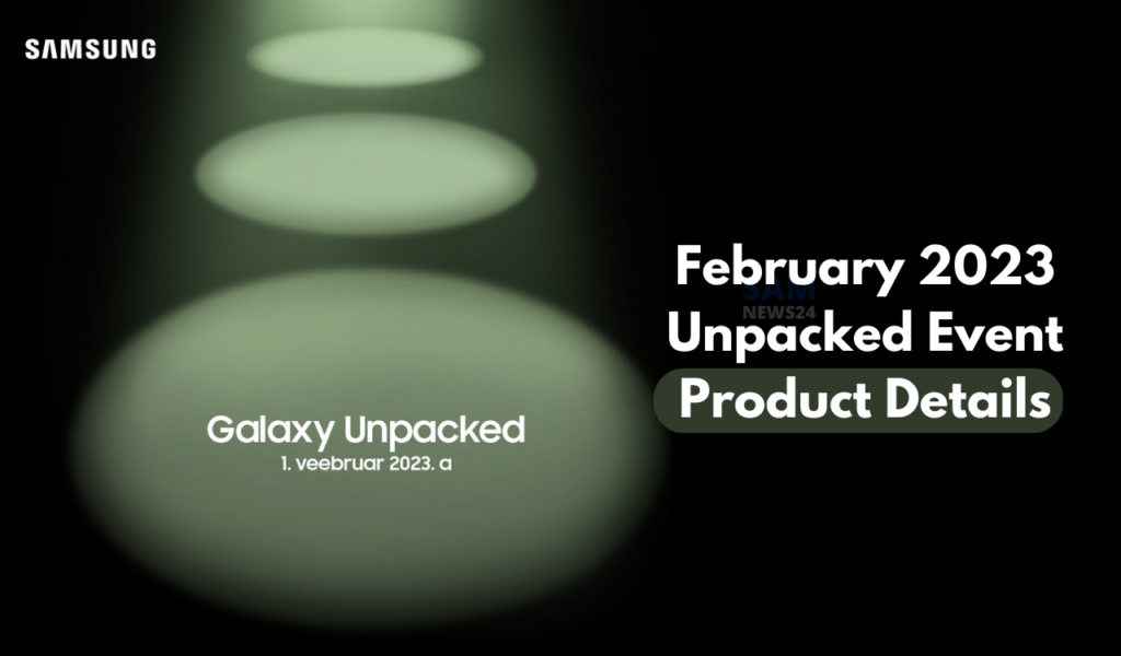 Samsung February 2023 Unpacked Event