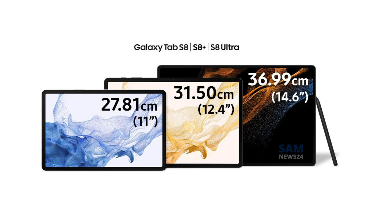 Samsung Galaxy Tab S8, Galaxy S8+