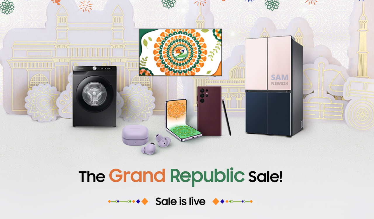 Samsung Grand Republic Sale with Mega Offers and Cashback