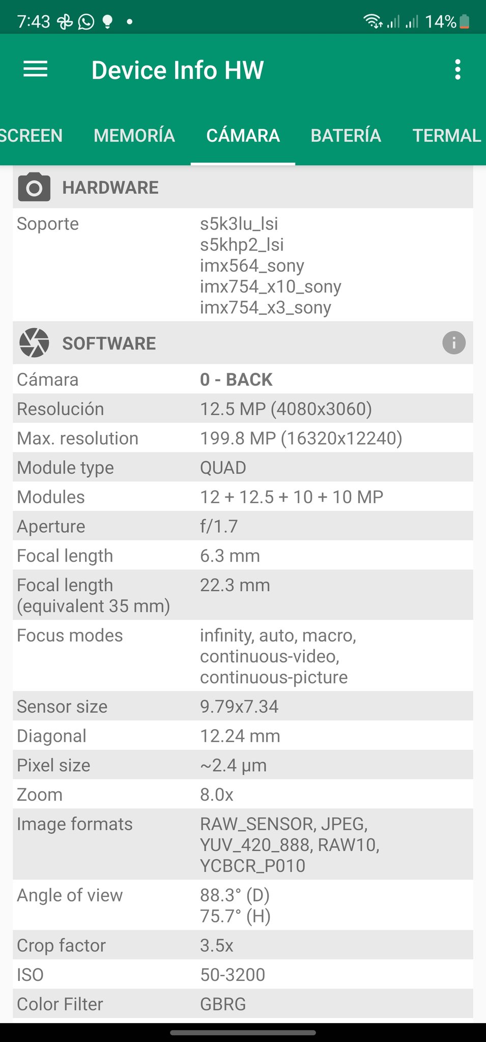 Samsung S23 Ultra SoC info