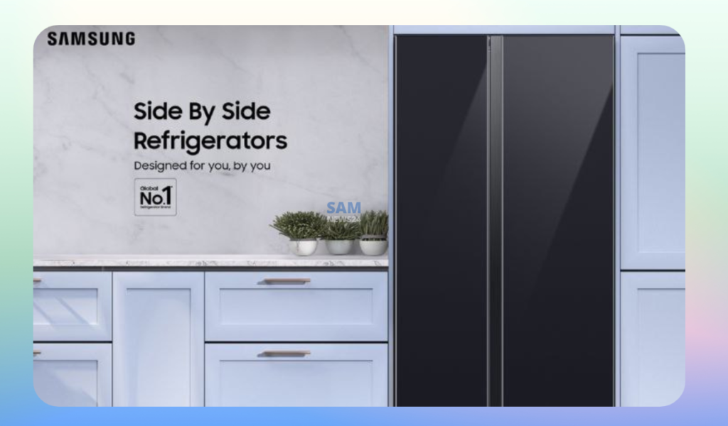 Samsung introduced side-by-side IoT-enabled refrigerators in India (1)