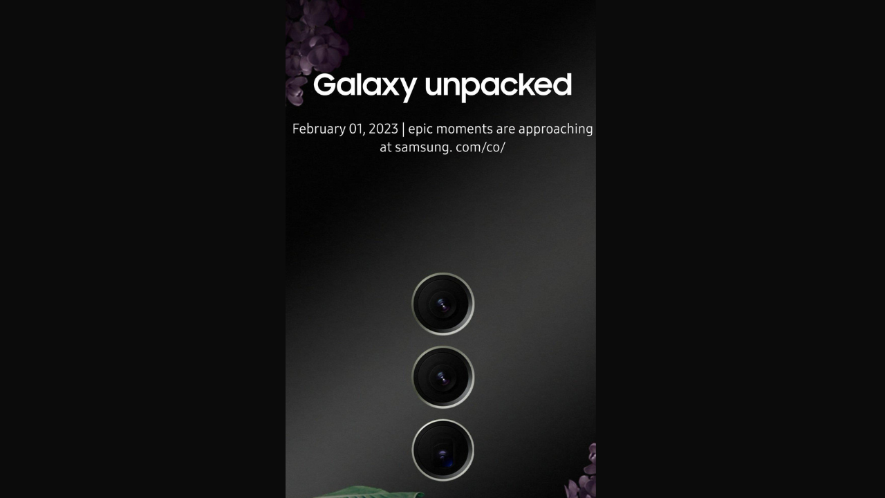Samsung website confirms Galaxy S23 launch date
