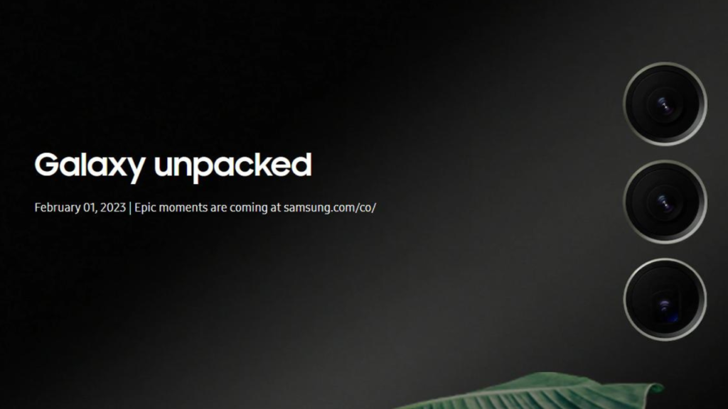 Samsung website confirms Galaxy S23 series launch date