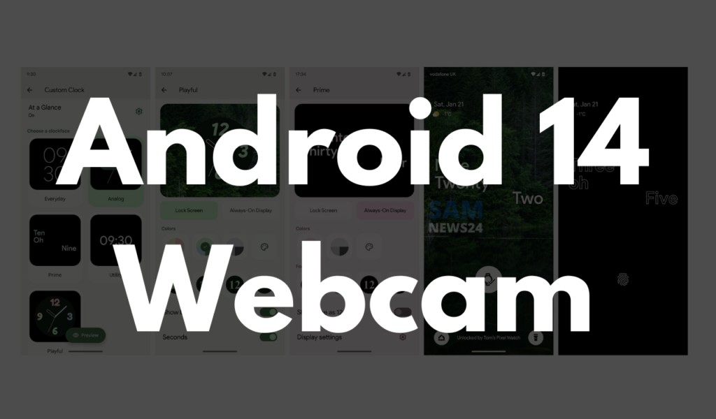 Android 14 WebCam