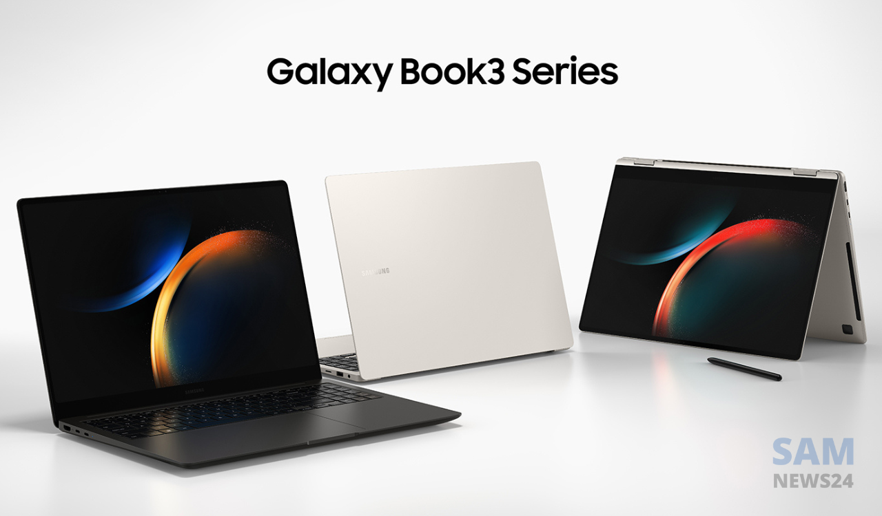 Galaxy Book 3 Series officially launched
