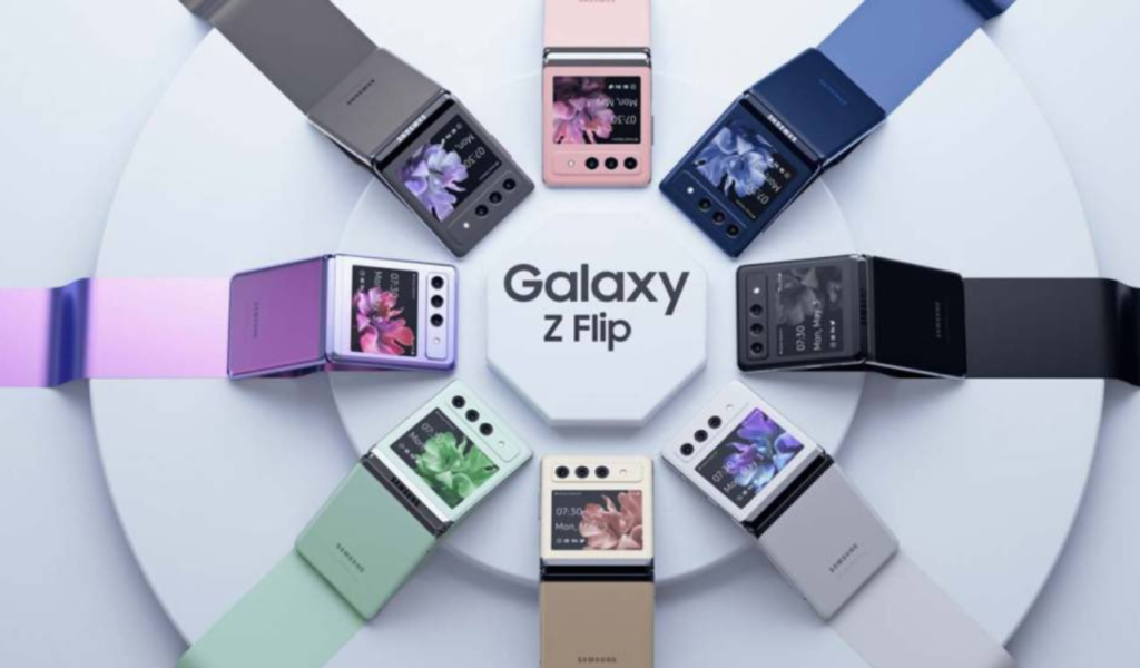 Galaxy Z Flip 5 render