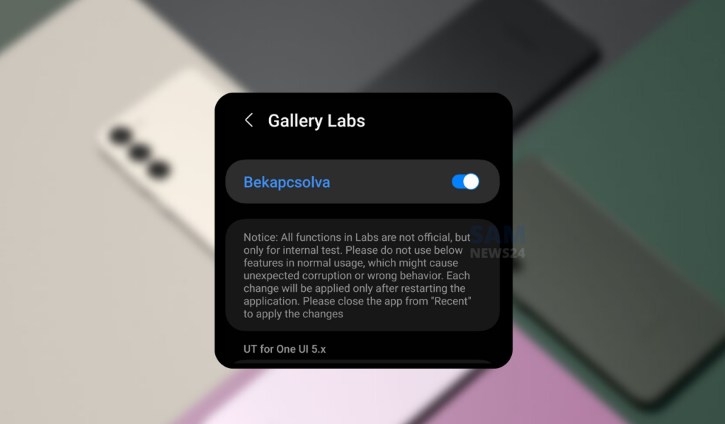 One UI 5.1 Galaxy Labs