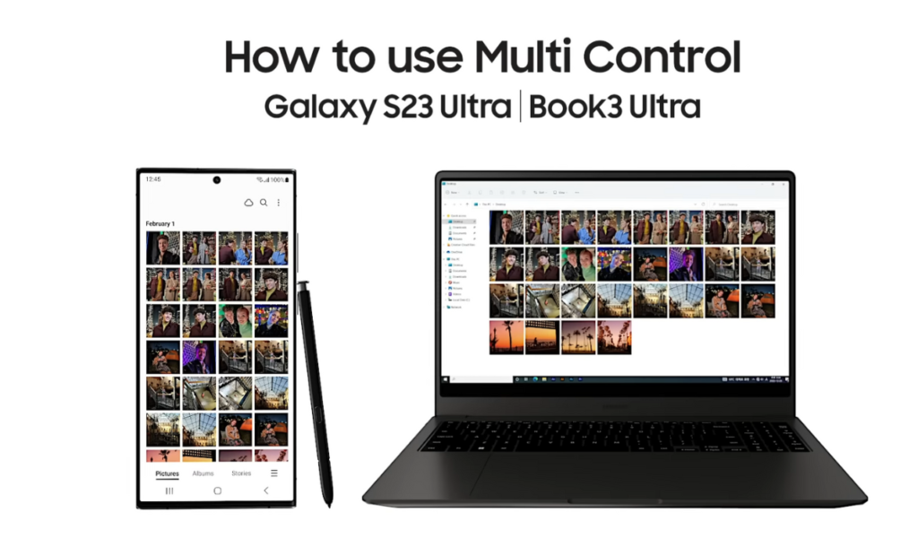 One UI 5.1 How to use Multi Control