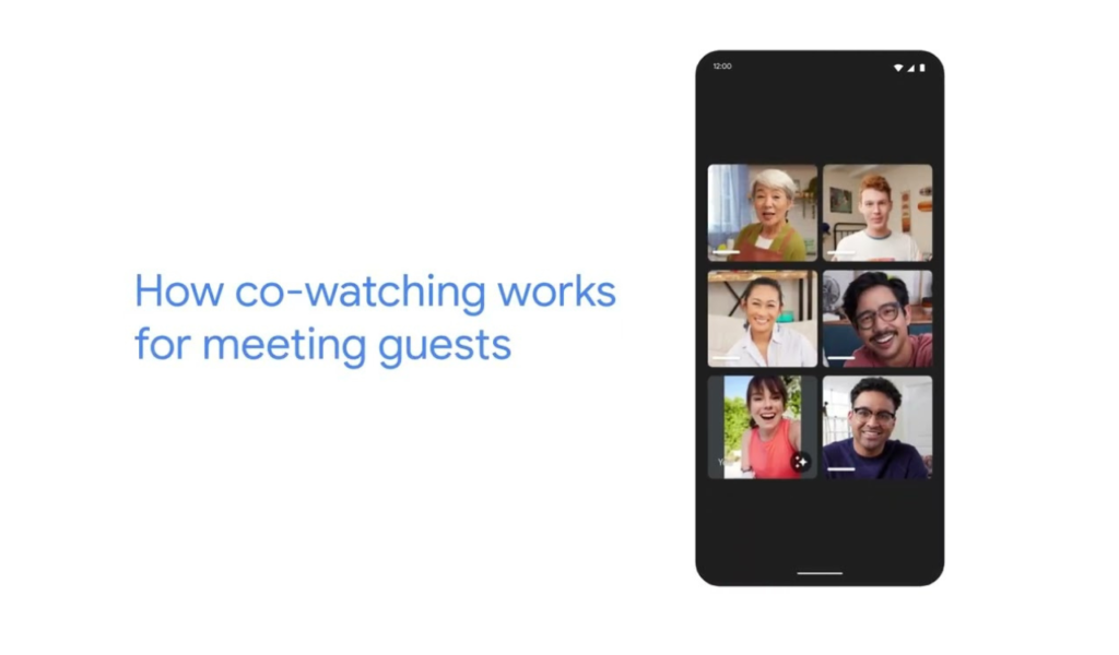 Use Google Meet to co-watch YouTube videos