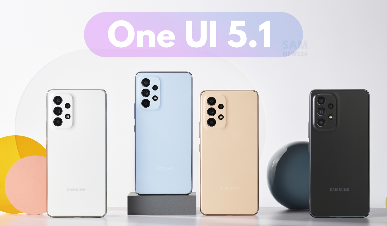A53 One UI 5.1 Update
