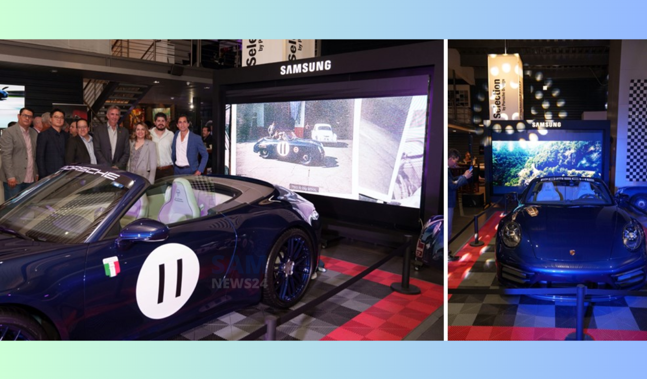 The Wall Samsung and Porsche Team up To Bring Legendary Car Back to Life (1)