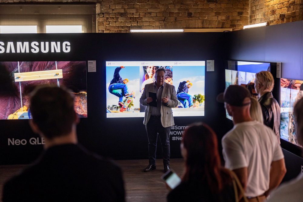 Samsung TV new product release 'Unbox & Discover' held worldwide 