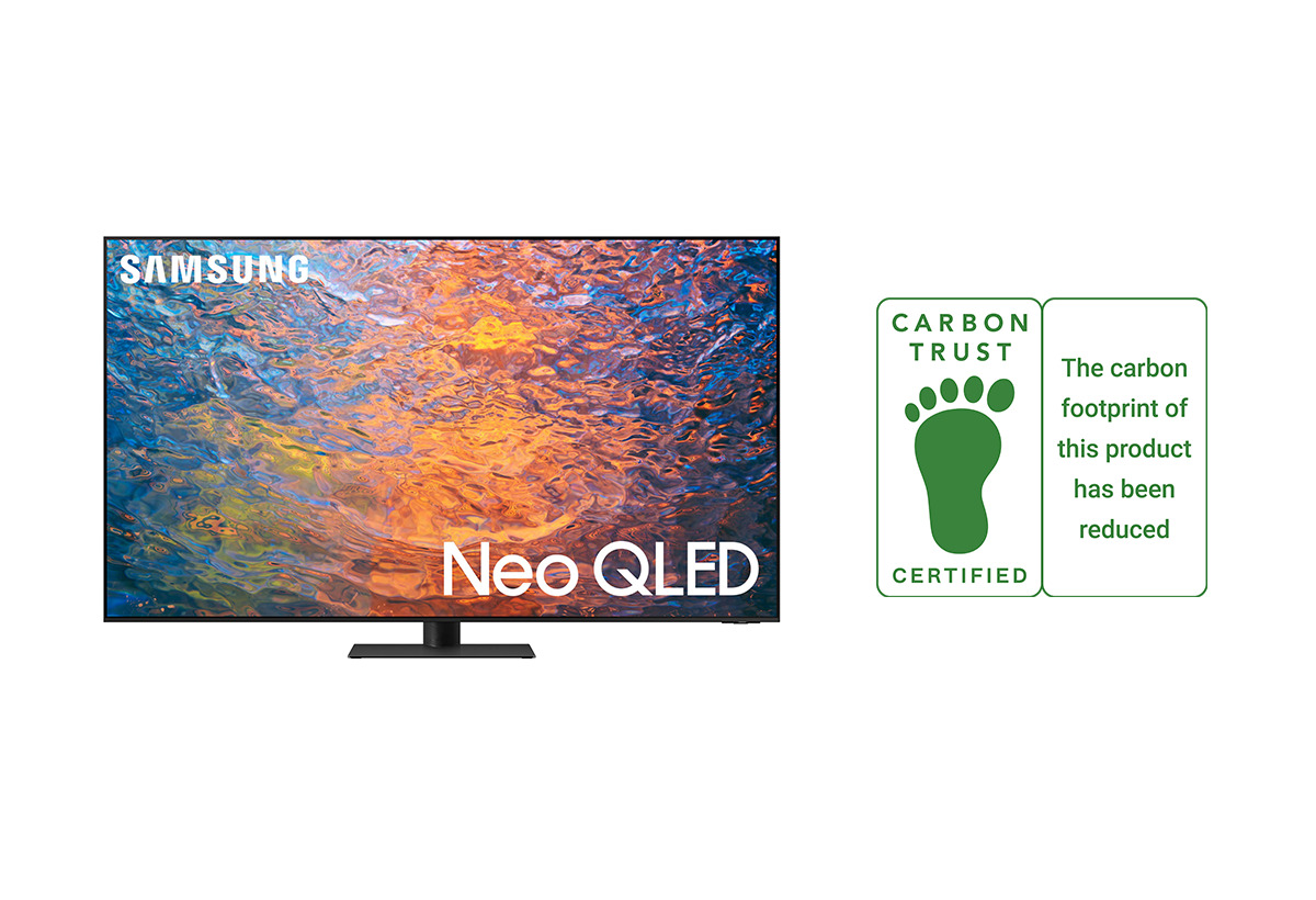 Samsung’s 2023 Neo QLED rewarded by ‘Reducing CO2’ Certification