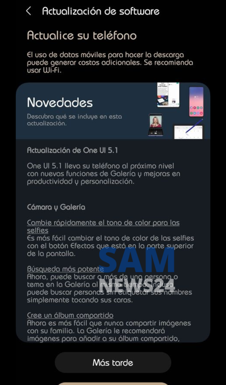 Galaxy A52 One UI 5.1 Update