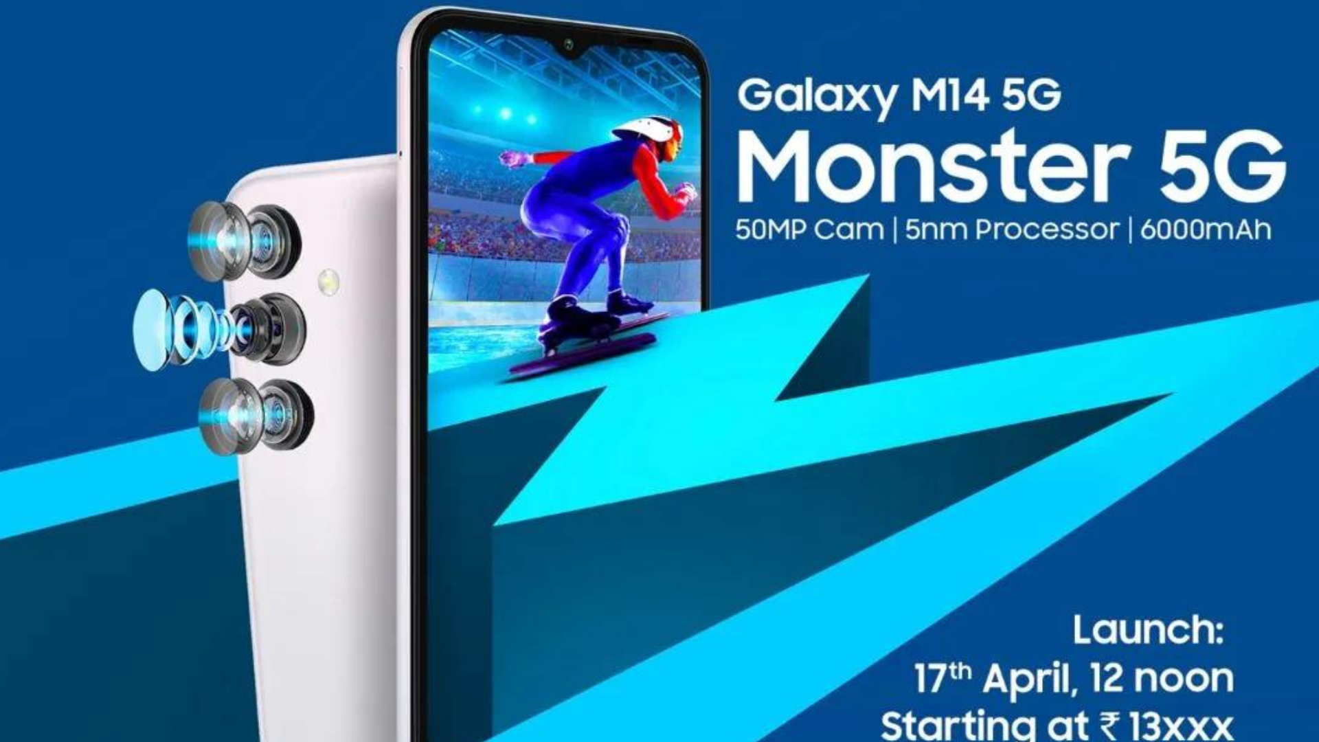 Samsung M14 5G smartphone launched with 6,000mAh battery