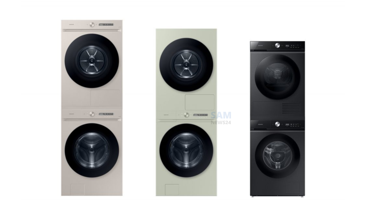 Samsung Bespoke Grande AI washing machine and dryer