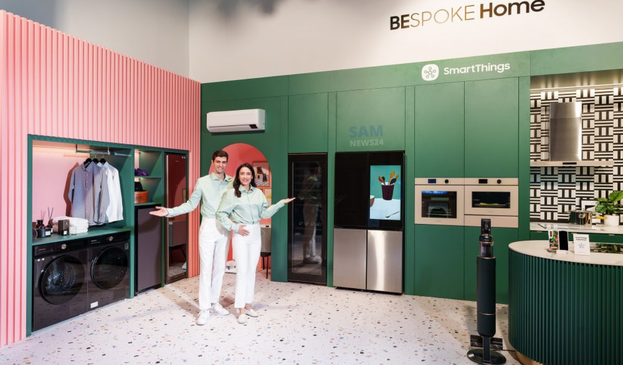 Samsung Electronics showcases Bespoke Home, Bespoke Life products at Milan Furniture Fair 