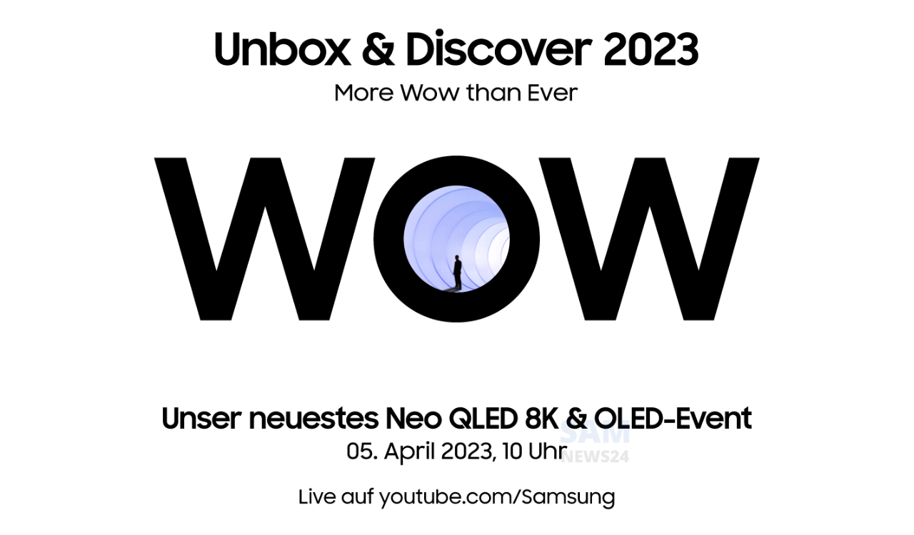 Samsung Unbox and Discover livestream event