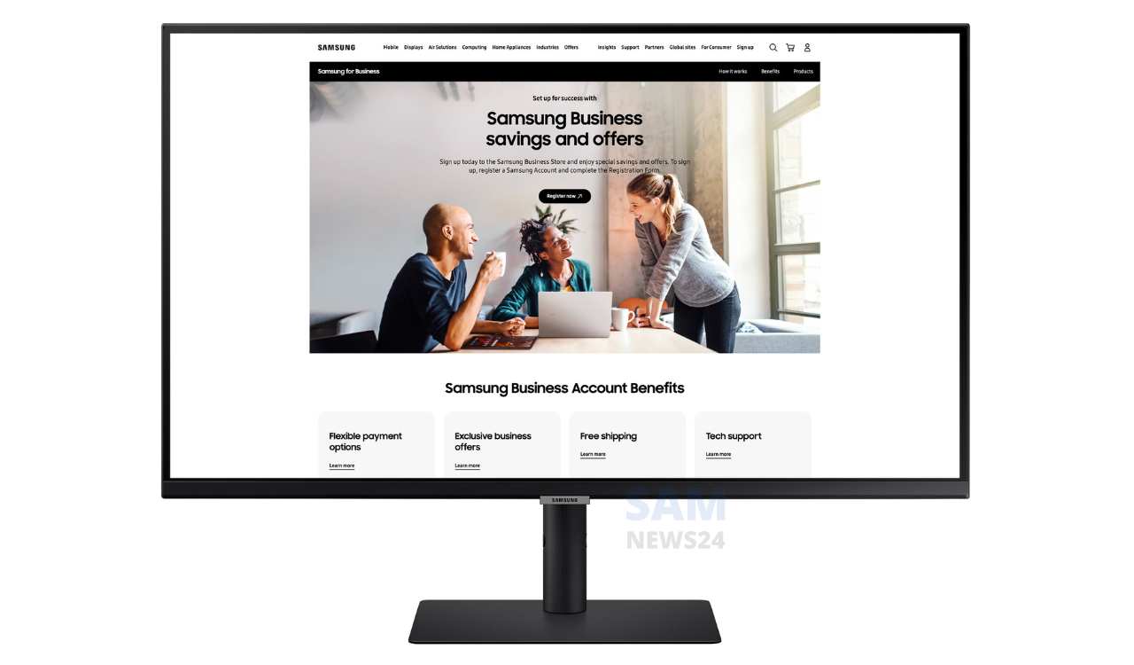 Samsung online store dedicated to B2B customers
