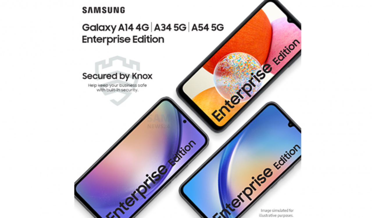 Samsung Australia launches A54, A34 and A14 Enterprise Edition