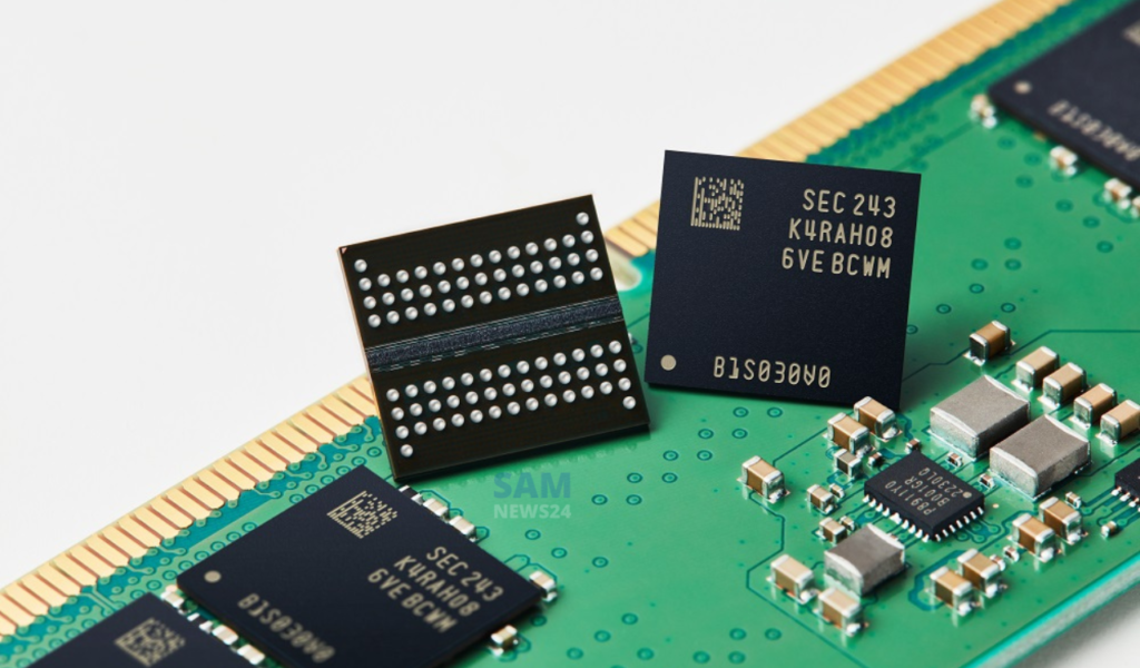 Samsung Electronics announced for the mass production of most advanced 12nm-Class DDR5 DRAM